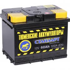 Автомобильный аккумулятор Tyumen Battery Standard 60 Ач обратная полярность L2