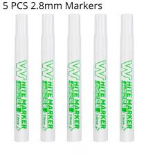 Белый масляный маркер, 1/3/5 шт