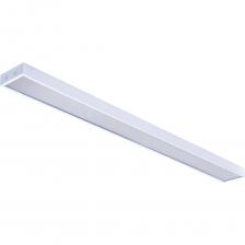 Светодиодный светильник Ledcraft узкий предназначен для офисного освещения с нейтральным белым светом. Нейтральный белый свет с цветовой температурой 4000 К формирует комфортную рабочую атмосферу. Светильник имеет степень защиты IP20, подходит для сухих помещений без повышенной запылённости. Рассеиватель «Призма» обеспечивает равномерное светораспределение без бликов и мерцания (коэффициент пульсации менее 1 %). Высокий индекс цветопередачи (Ra > 80) гарантирует точную передачу цветов окружающих предметов. Устройство отличается универсальным типом монтажа. Работает от сети 230 В (диапазон напряжения — 176–264 В). Обладает высокой энергоэффективностью (класс А++) и оснащён комплексной защитой: от короткого замыкания, перегрева, холостого хода и перепадов напряжения. Корпус выполнен из стали, окрашен в белый цвет.  