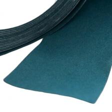 Тёмно-зелёная микро фибровая фетровая самоклеящаяся лента S164