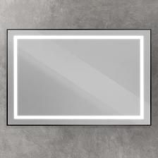 Зеркало BelBagno Kraft 120x80 с подсветкой, черное