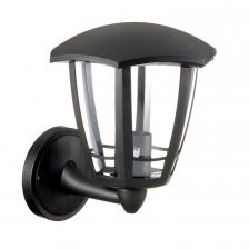 Светильник садово-парковый настенный Svet Сити Дели 1 черный E27 60 Вт IP44 (1202-01021)