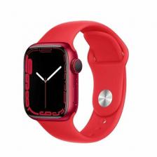 Ремешок для Apple Watch 42/44/45/49mm HOCO WA01 Flexible series classic sports силикон красный (red)