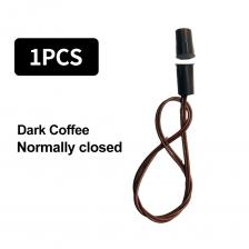 Магнитный язычковый переключатель, встроенный проводной датчик контакта для окон и дверей, для домашних систем безопасности и охранной сигнализации