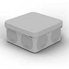 Rexant 28-3078 Коробка распаячная для прямого монтажа ОУ, HF, 80х80х40мм, IP67 1 шт