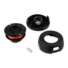 Катушка для триммера полуавтоматическая KR-115PA, гайка M10x1,25, винт M10-M10 KRANZ, цена за 1 шт