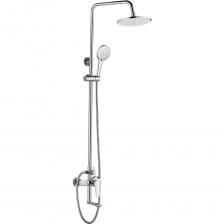 В WESNAART используются только высококачественные материалы, современные технологии и сертифицированные комплектующие. Высококачественная латунь с содержанием меди до 58-60%. Для производства смесителей используется латунь ЛЦ40C (ГОСТ 17711-93). Хромированное покрытие Mirror shine обеспечивает прочное сцепление с материалом смесителя и гарантируя долгий срок службы и легкий уход.Материал: латуньЦвет: ХромКерамический картридж 35 ммКерамический диверторПоворотный изливШланг в оплетке из нержавеющей стали 1,5 мПодвижный держатель лейкиДушевая лейка Fast Clean (3 режима)Диаметр лейки 11,5 смРегулируемая высота душевой стойки 91,5-129 смВерхний душ Fast CleanДиаметр верхнего душа 23 смЭксцентрики, отражатели, крепеж в комплектеГарантия на корпус и покрытие: 5 летГарантия на комплектующие: 3 года