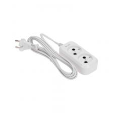 Rexant 13-4201 Удлинитель 2 гнезда, 3м, 2х0,75мм?, б/з 1 шт