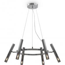 Люстра Freya Match FR6109PL-06CH. Кол-во ламп: 6. Цоколь ламп: G9. Мощность лампочки: 60W. Основной цвет арматуры: Хром. Материал арматуры: Металл и Стекло.