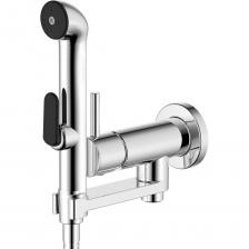 Комплект для гигиенического душа встроенный AQUATEK AQ1819CR НИКА (Смеситель + гигиеническая лейка + шланг) 00000143061