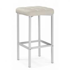 Барный стул Woodville Лофт (Металл, Искусственная кожа/Белый) арт.614937