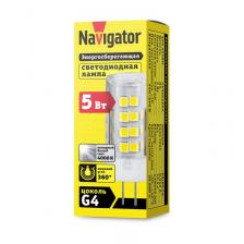 Светодиодная лампа G4 Navigator 61 484 NLL-P-G4-5-230-4K, цена за 1 шт.