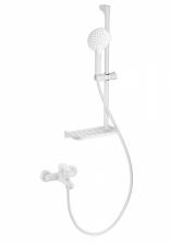 Смеситель для ванны с душем Wonzon & Woghand Alfa WW-AE3201-MW матовый белый