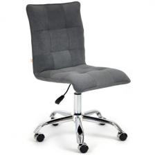 Кресло серый (флок) Tetchair 11191 13496