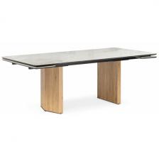 Кухонный стол Woodville Монерон 200x100 brecha crema elegance / дуб монтана