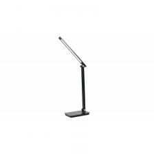 Ultraflash UF-834 C02 черный (Led св-к настольный, 8Вт, 5 ССТ, диммируемый, ночник, таймер, зарядка), цена за 1 шт.