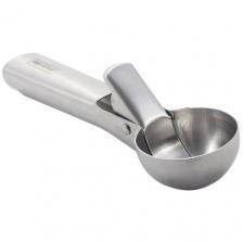 Ложка для мороженого kamille KM-5195, нержавеющая сталь серебристый 1 4.8 см