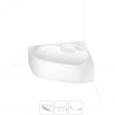 Угловая акриловая ванна Lavinia Boho Bell Pro S2-3702140R