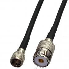 RG58 коаксиальный кабель SO239 - Mini UHF переходник 6-10 дюймов