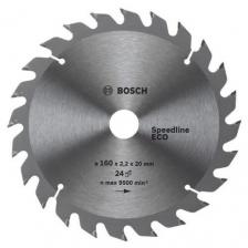 Диск пильный по дереву 130x20мм, 18 зуб. Speedline Bosch 2608641778