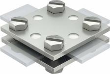 Крестовой соединитель DIN для плоских проводников Fl30, V2A, OBO Bettermann, арт. 5314720