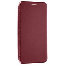 Чехол-книжка Fashion Case для Poco X4 Pro Бордовый