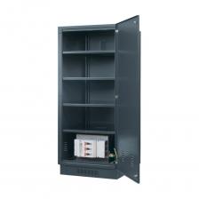 Внимание! Изображение товара является условным, при выборе ориентируйтесь на технические характеристики! Универсальные батарейные шкафы для всех трехфазных ИБП Legrand от 10 кВА до диапазона мощности до 800 кВА. Номинальное напряжение 800 В постоянного тока. Сегрегация аккумулятора с внутренней панелью из поликарбоната. Переключатели и защита доступа снизу и спереди. Держатель предохранителя. Кабельные соединения на клеммах Fuseholder. Толщина уложенного металлического листа укрытия 20/10. Толщина изогнутых металлических листов 30/10. Цвет RAL 7016.