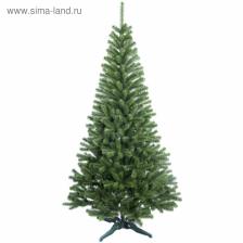 Искусственная ёлка Max Christmas «Финская», 220 см, d нижнего яруса 110 см, ветки ПВХ отгибаются