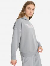 Худи женское оверсайз Kappa, Серый