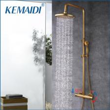 Смеситель для душа MEKKHALA латунный термостатический круглый