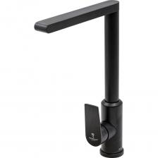 Смеситель позволяет регулировать поток воды и получать воду требуемой температуры при смешивании горячей и холодной воды, изготовлен из усиленного алюминия. Смеситель-трансформер однорычажный для кухни, в комплекте прокладки- 2шт. Крепление гайка, высокий Г-образный излив, картридж 35 мм. Размер: 310-220x340мм. Вес: 1550г. Длина излива: 22 см. Высота излива: 31 см. Цвет: черный . Гарантия на корпус: 5 лет. Страна производства: Китай.