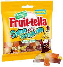 Мармелад Fruittella Супер Бутылочки Кола-Апельсин-Лимон 100г