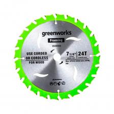Диск пильный по дереву для циркулярной пилы GreenWorks 2943407