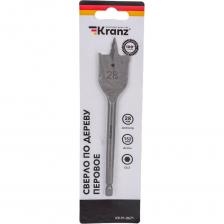 Перовое сверло по дереву Сверло перовое по дереву 28x152 мм, шестигранный хвостовик KRANZ KR-91-0671