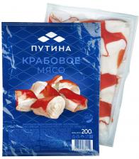 Крабовое мясо Путина 200г - Vprok.ru Перекрёсток
