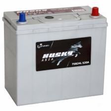 Автомобильный аккумулятор Husky Asia 55 Ач, 75B24L, обратная полярность