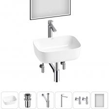 Комплексное предложение по специальной цене от Wellsee. Все составляющие набора проходят деликатные апгрейды для достижения абсолютной гигиены, надежности монтажных элементов и максимального удобства в пользовании. Благодаря инновационному материалу RefCeram® стало возможным создавать поистине изысканные изделия с мягкими силуэтными изгибами и четкими линиями. Невероятные филигранные формы раковины в два раза легче привычной керамики, но прочнее и долговечнее на 30%. Сохраняя внешнюю утонченность и хрупкость, умывальник имеет высокую износостойкость и долговечность. RefCeram® изменила вектор сантехники, обращая её исключительную утилитарность в выразительный предмет дизайна ванной комнаты. Дизайнерская сантехника для умывальной зоны изготовлена в едином стиле, прекрасно дополняет друг друга и создает органичный тандем в широкой линейке цветовых решений. Завершить современный интерьер ванной комнаты можно элегантными зеркалами из коллекции-бестселлера 7 Rays' Spectrum. Каждый товар из набора аккуратно упакован в сверхзащитную тару с надежной фиксацией от случайного смещения и повреждения продукции в процессе транспортировки. Четко отлаженная система отгрузки позволит каждому покупателю получить товар в отличном состоянии и точно в срок. Перед погрузкой каждое изделие проходит детальный визуальный осмотр для обнаружения возможных царапин или повреждений.