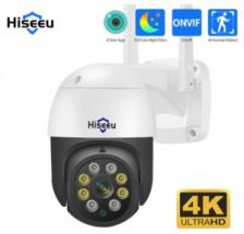Уличная PTZ IP-камера Hiseeu WHD318B Outdoor PTZ (3.6 mm) - WiFi 8MPx слежение с двухсторонним аудио