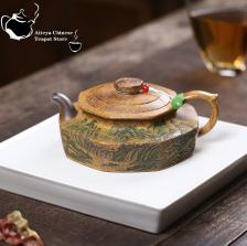 Китайский чайник Гуаншань из фиолетовой глины 250 мл