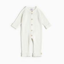 Комбинезон вязаный Крошка Я, рост 74-80, молочный