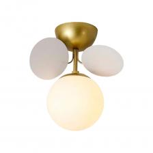 Потолочный светильник Балтийский Светлячок с декоративными лепестками из термостойкого пластика и круглым стеклянным плафоном - это настоящее произведение искусства с элементами лофта и минимализма. Он создан для того, чтобы подчеркнуть индивидуальность вашего интерьера и украсить любое помещение. Люстра потолочная освещает площадь до 5 квадратных метров, обеспечивая мягкий свет. Светодиодная лампа обеспечивают долгий срок службы и экономит энергию, что делает этот светильник не только стильным, но и практичным. Этот потолочный светильник подходит для использования в любом помещении: гостиной, спальне, кухне, офисе и т.д. Он прекрасно сочетается с любым интерьером и станет настоящим украшением вашего дома или офиса. Созданная из кованного железа, светильник потолочный обладает прочной конструкцией и гарантирует долгий срок эксплуатации.