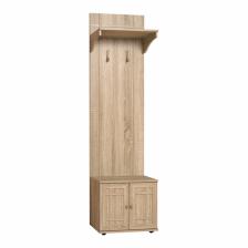 Вешалка напольная в прихожую Sherlock 74, 560x400x2113 мм, цвет дуб сонома