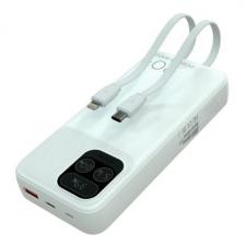 Внешний аккумулятор More Choice PB55-20 20000mAh белый