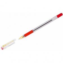 Ручка шариковая MunHwa MC Gold (0.5мм, красный цвет чернил, масляная основа) 1шт.