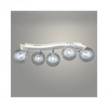 Люстра РОСТОК S2280/5 WT белый 5x5W G9+1x22W LED 3000-6500K ПДУ диммер d680 h210, QH23 988034176