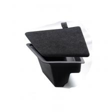 Задний багажник, левый боковой ящик для хранения для Tesla Model 3 2020-2023 года, космический огнетушитель, украшение перегородки, автомобильные аксессуары