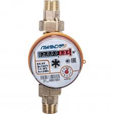 Универсальный счетчик воды Счетчик воды универсальный Пульсар Qn=1,5 м3/ч, L=80мм, (прис с о/к) Ду-15 Р00073868