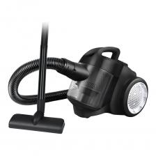 2,4-киловаттный компактный пылесос без мешка для сбора пыли и высокоэффективной системой фильтрации «Циклон». Высокоэффективная система фильтрации «Циклон» с HEPA-фильтром обеспечивает исключительную очистку воздуха без потери мощности всасывания. Удобный пластиковый контейнер вместо мешка для сбора пыли экономит время и средства при эксплуатации пылесоса, делая его очень простым в обслуживании. Возможность включения и выключения ногой, большая ручка для переноски, кнопка автоматического сматывания шнура, сетевой кабель длиной 3 метра обеспечивают легкость и удобство в работе. Комбинированная насадка для чистки пола и ковров позволят без особого труда полностью очистить любое помещение от пыли и мелкого мусора.