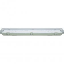 Светильники промышленные пылевлагозащищенные предназначены для общего освещения помещений с тяжелыми условиями среды, с повышенным содержанием пыли и влаги. Светильники предназначены для применения на производстве, цехах, складах, логистических центрах, СТО, автомойках. Могут монтироваться как на потолок, так и на стену. Данный комплект поставки можно использовать для сборки люминесцентного светильника, установив ЭПРА и подключив его согласно схемы изображенной на корпусе ЭПРА, а также можно собрать светодиодный светильник на основе светодиодных модулей закрепив их на монтажную пластину и подключить согласно электрической схемы.