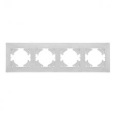 рамка 4 поста GUSI City горизонтальная белый